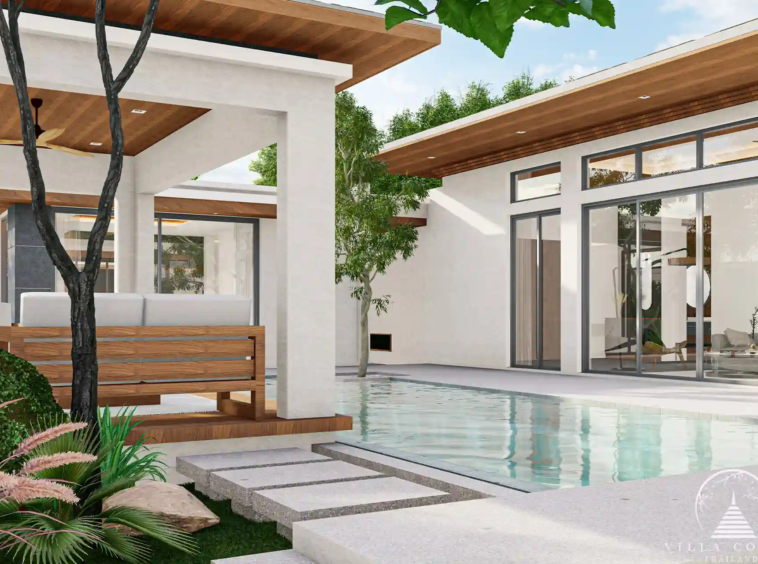 Scenic outdoor area of Mouana Breeze Mai Khao villa