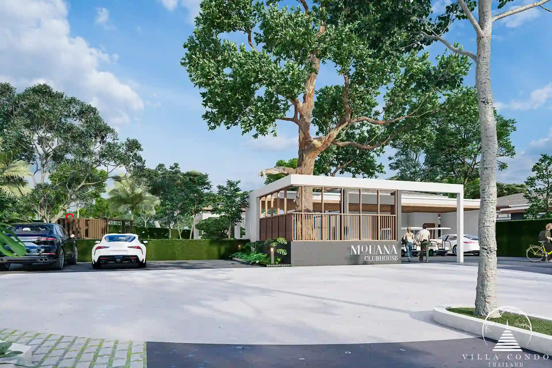 Luxurious clubhouse in Mouana Breeze Mai Khao development