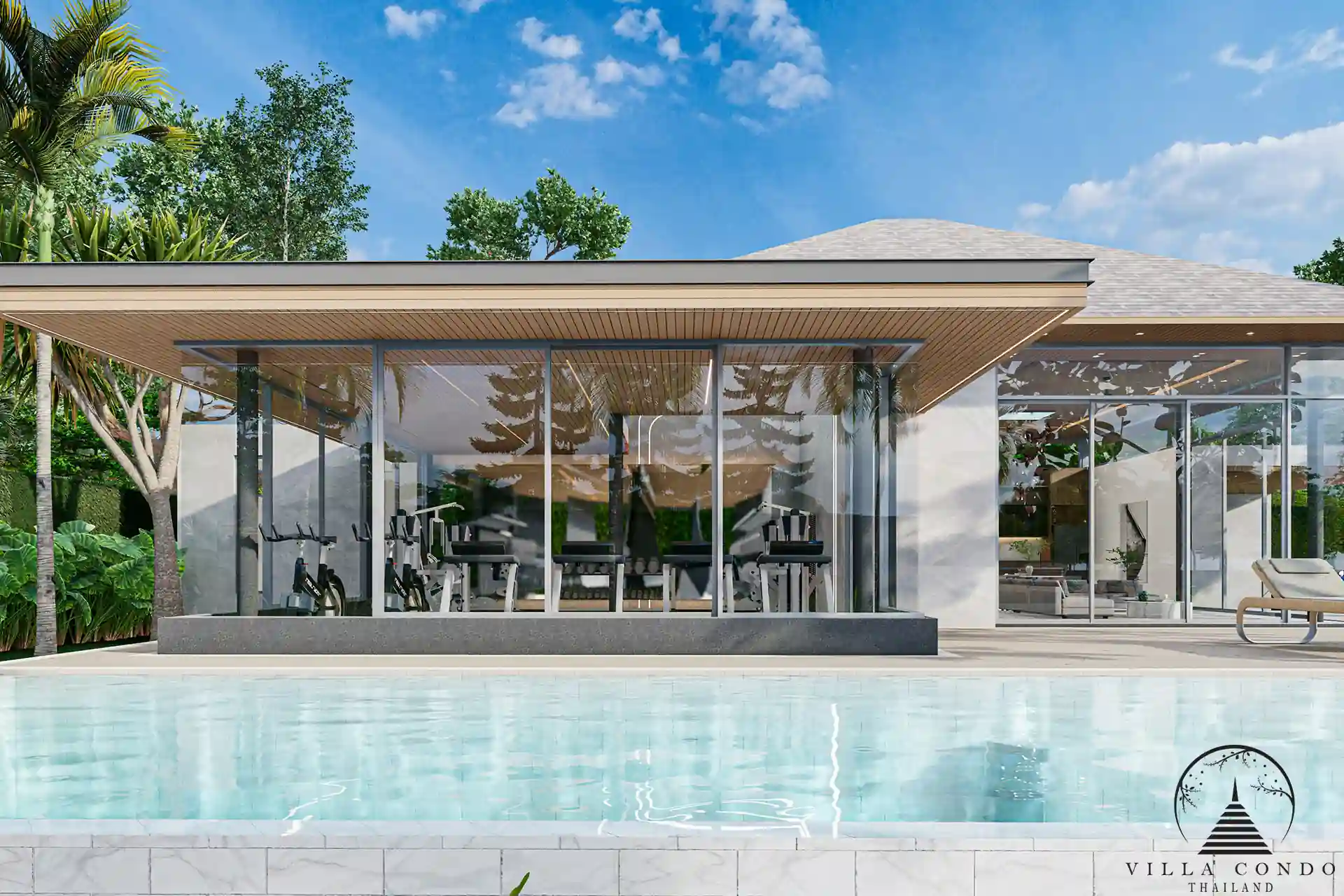 Private swimming pool in Mouana Grande Ko Kaeo villa