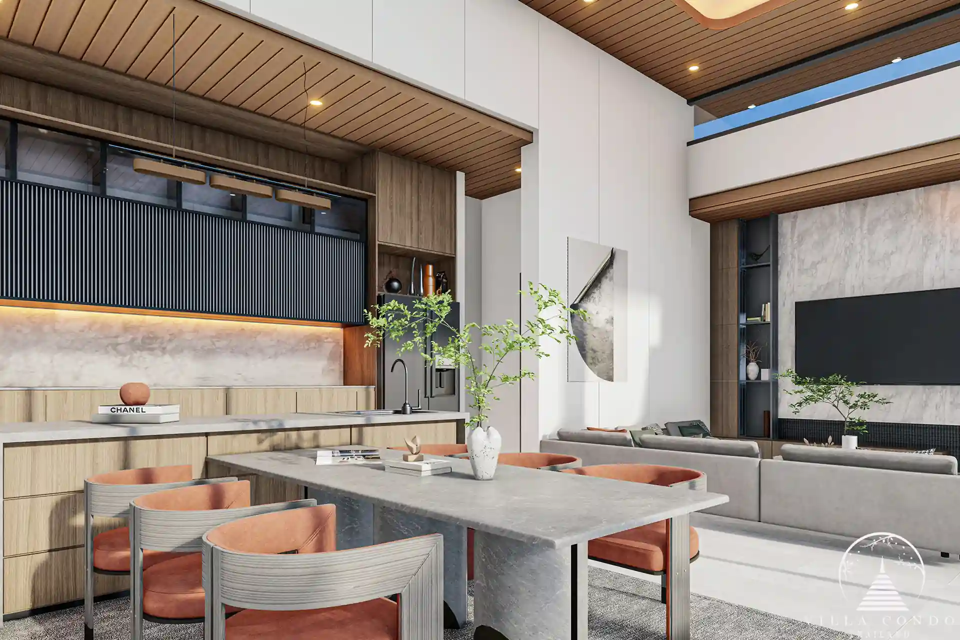 Elegant dining area in Mouana Grande Ko Kaeo villa