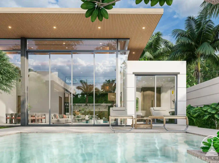 Private pool at Mouana Serenity Cherngtalay.