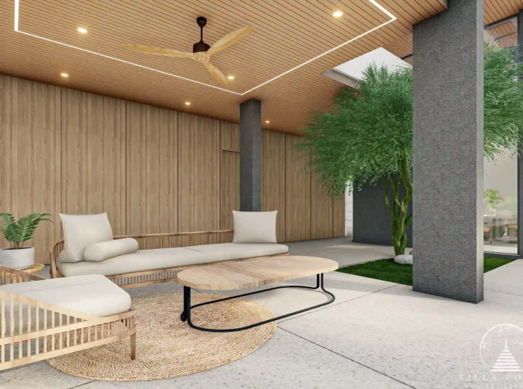 Tranquil outdoor area at Mouana Serenity Cherngtalay.