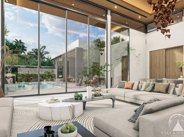 Elegant interior of Mouana Serenity Cherngtalay.