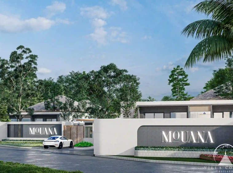 Grand entrance of Mouana Serenity Cherngtalay.
