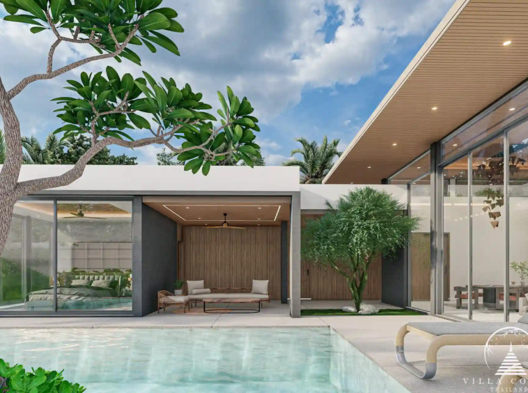 Tranquil outdoor area at Mouana Serenity Cherngtalay.