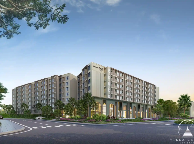 Exterior view of Origin Kathu Patong Condominium in Phuket, Thailand