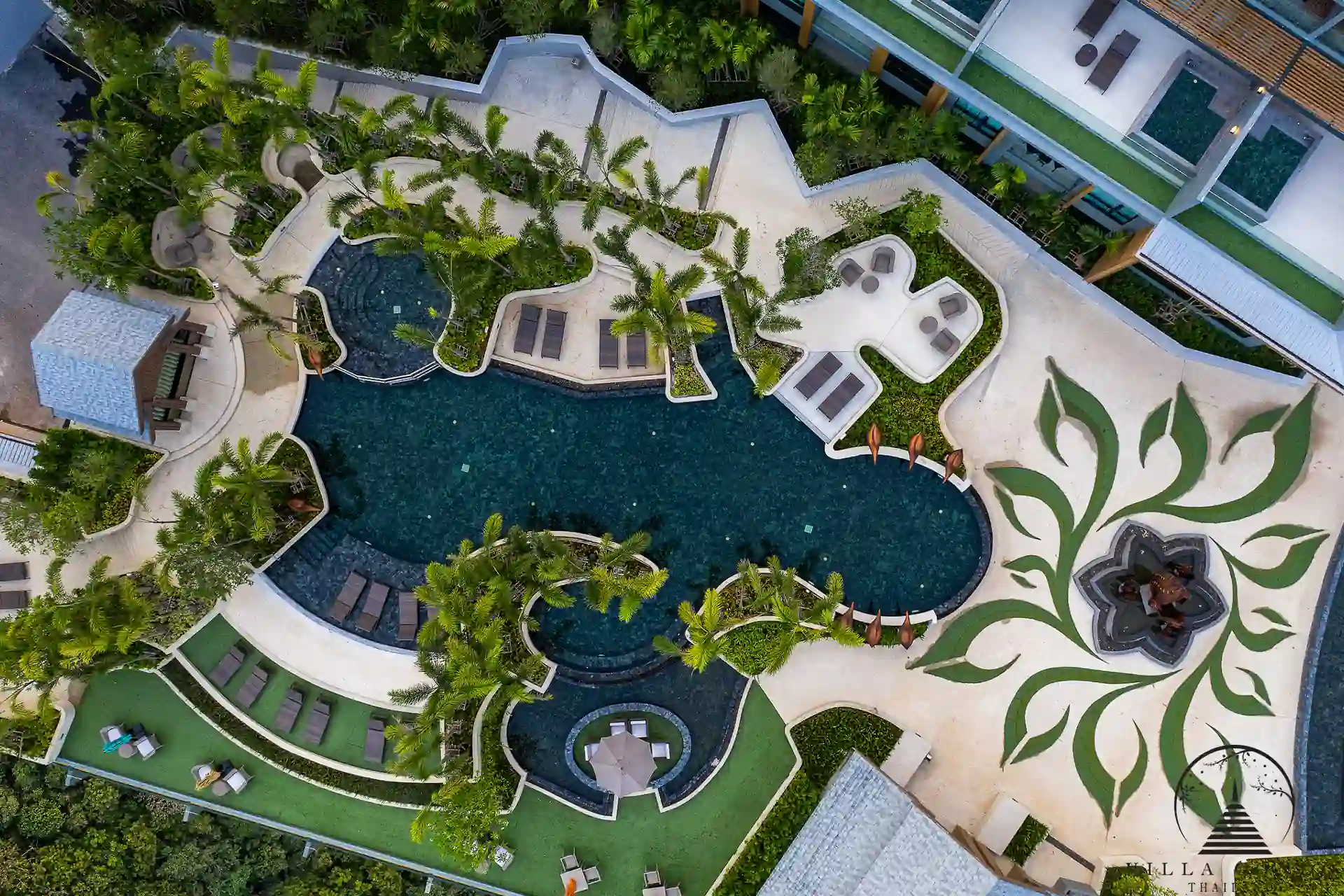 Aerial view of Panora Sea View Condominium.