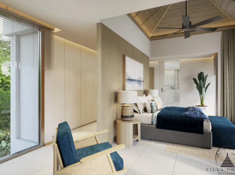 Interior of a QAV Residence villa with luxurious furnishings.