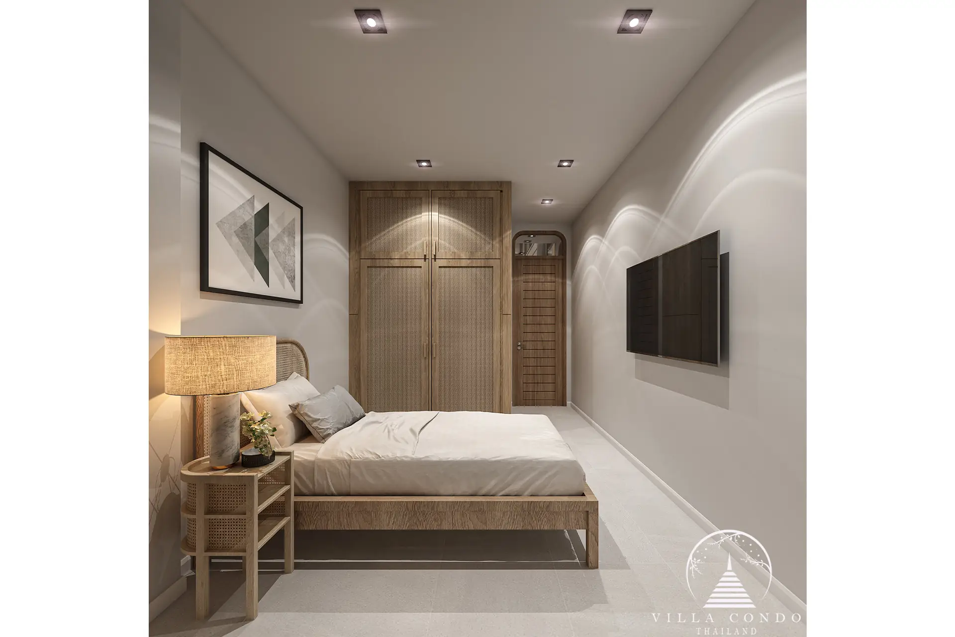 Elegant interior of Rungtiva Luxury Villas.