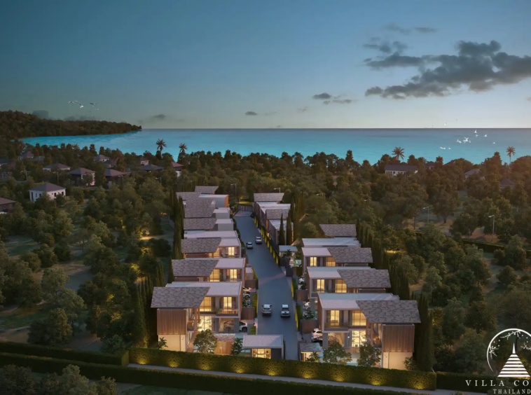 Masterplan of Serene Raya Villas.