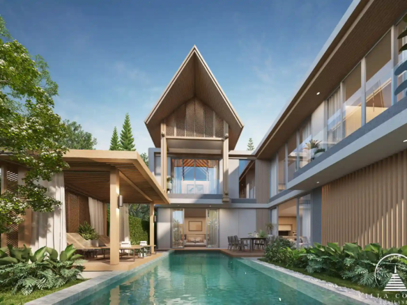 Private pool at Serene Raya Villas.