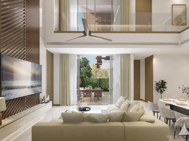 Interior of a Serene Raya Villas unit.