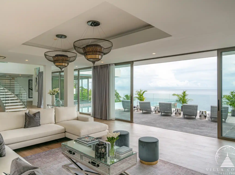 Living area at Silver Moon Cape Amarin Kamala Headland