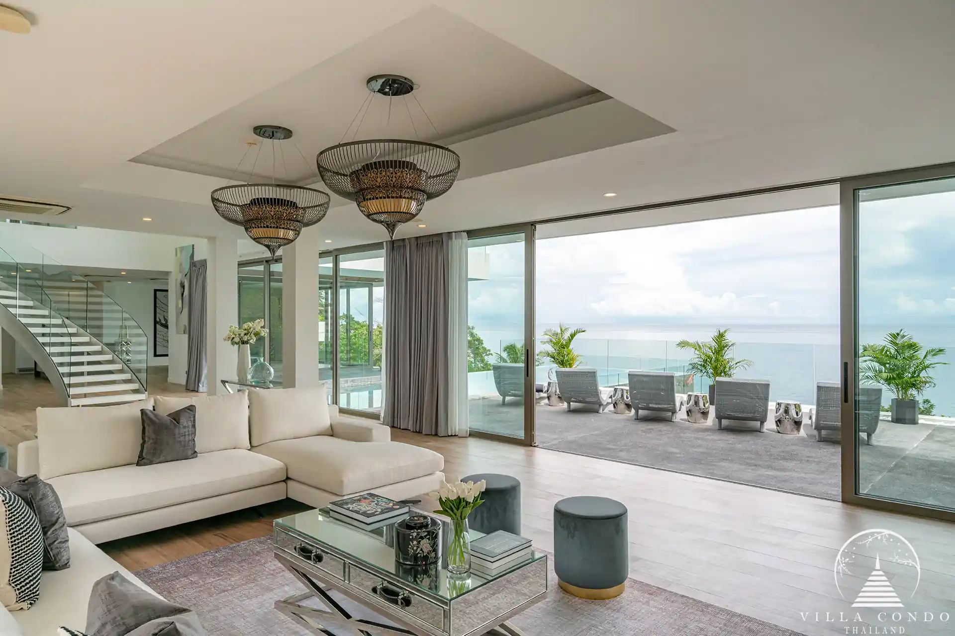 Living area at Silver Moon Cape Amarin Kamala Headland