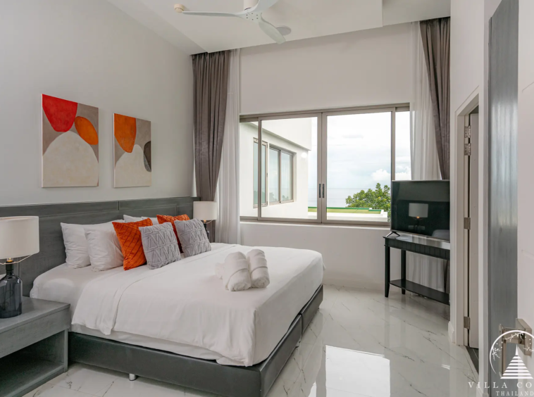 Bedroom at Silver Moon Cape Amarin Kamala Headland