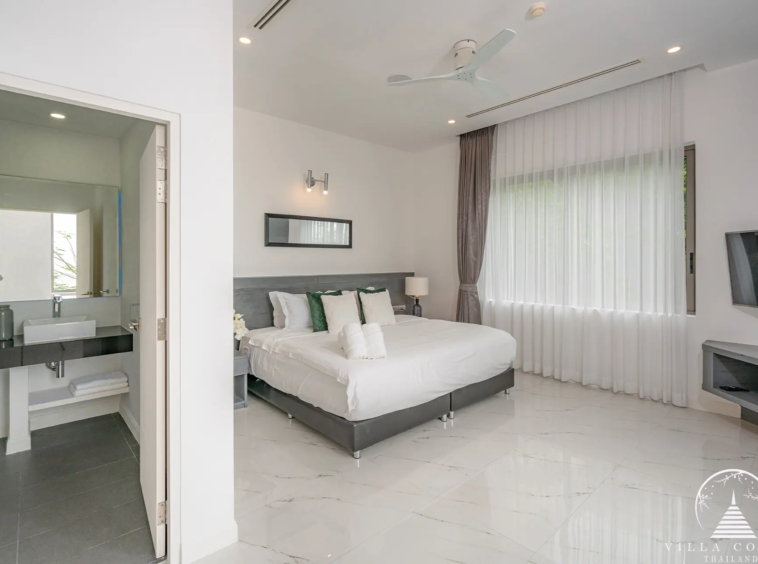 Bedroom at Silver Moon Cape Amarin Kamala Headland