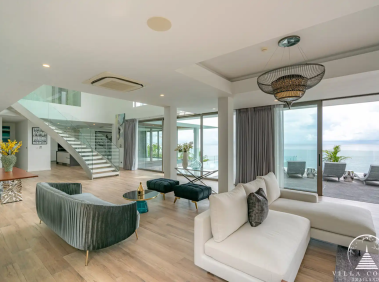 Living area at Silver Moon Cape Amarin Kamala Headland