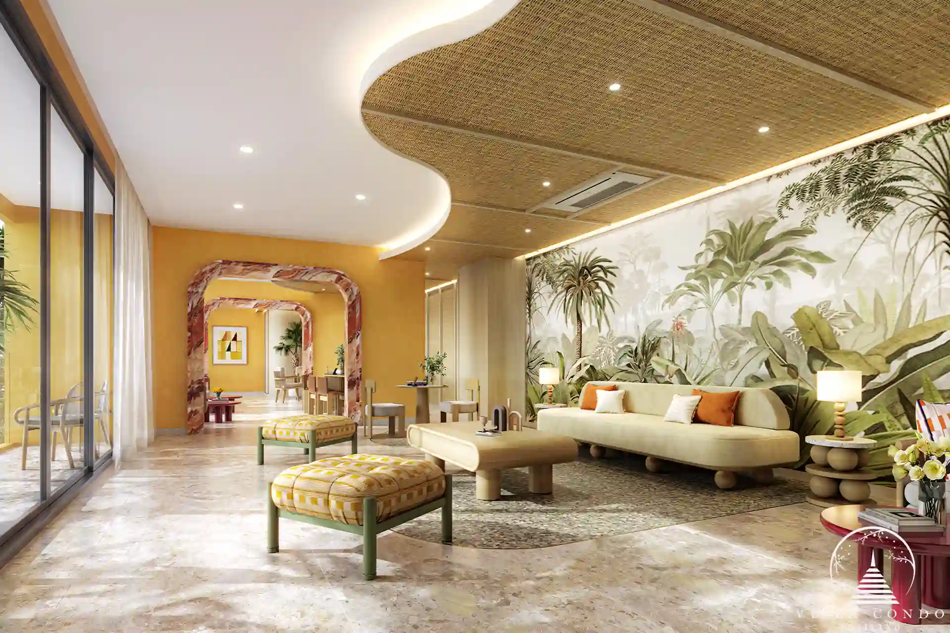 Stylish co-working space at The Base Rise.