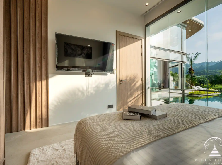 Luxurious interior of The PRIVA Golf Course Villa, showcasing modern design and elegant furnishings.