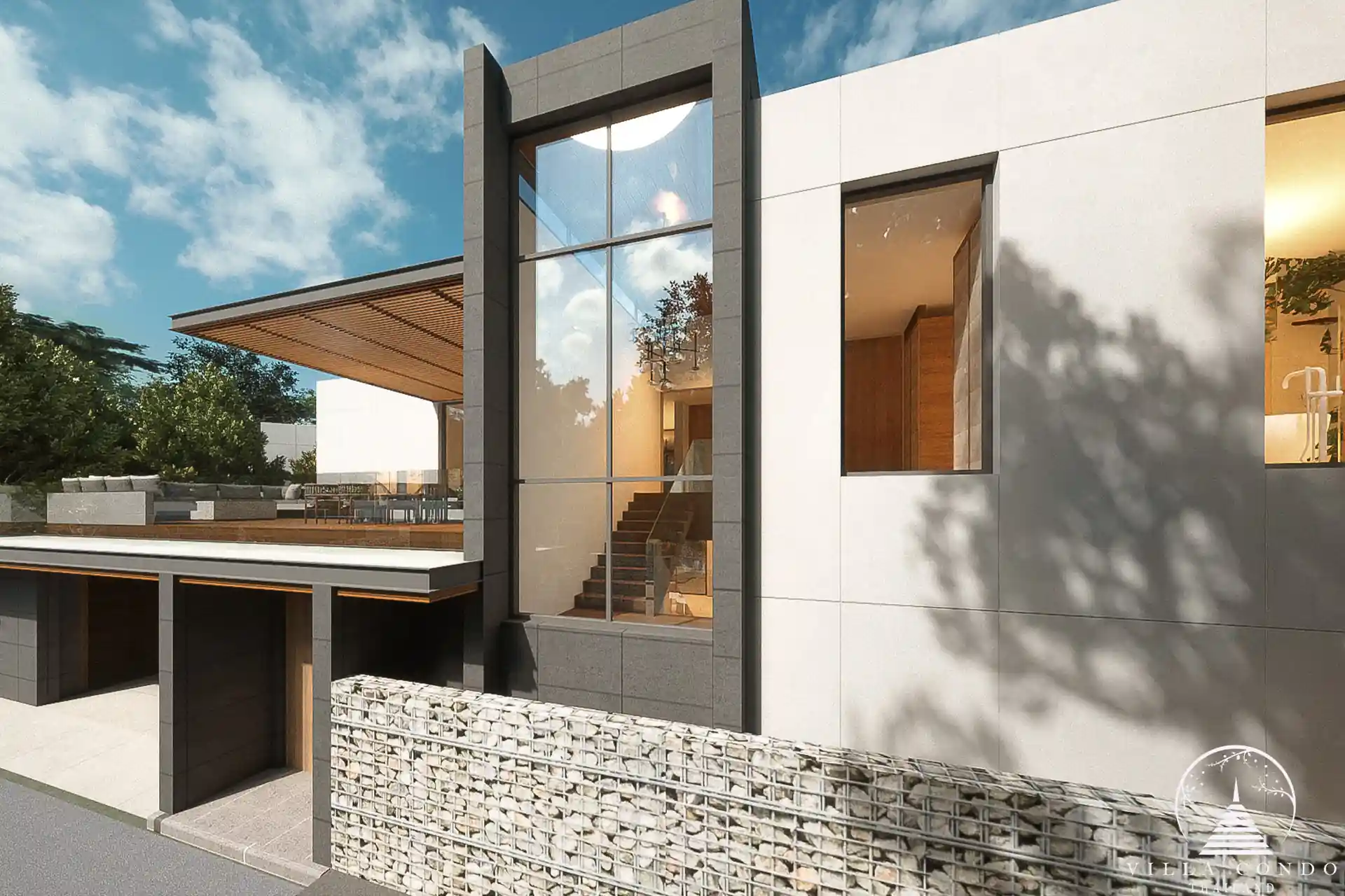 Exterior view of Tiara Saku villas in Saku, Phuket
