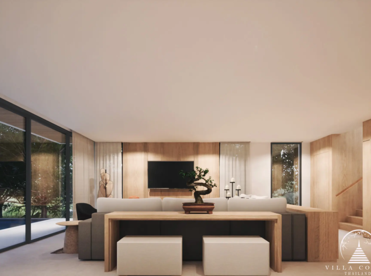 Spacious master bathroom in Tiara Saku villas in Saku, Phuket