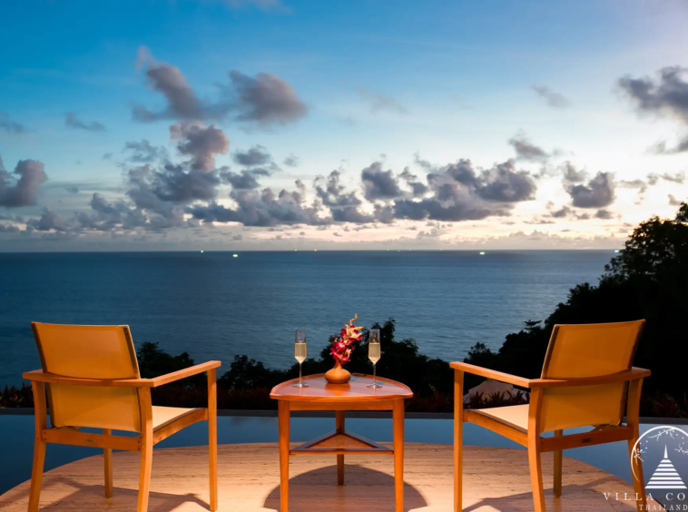 Outdoor area in Villa Cascade Kamala Headland.