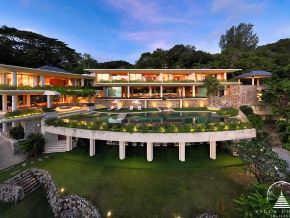 Villa Cascade Kamala Headland exterior view.