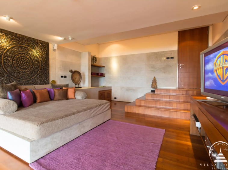 Living area at Villa Hale Malia Kamala