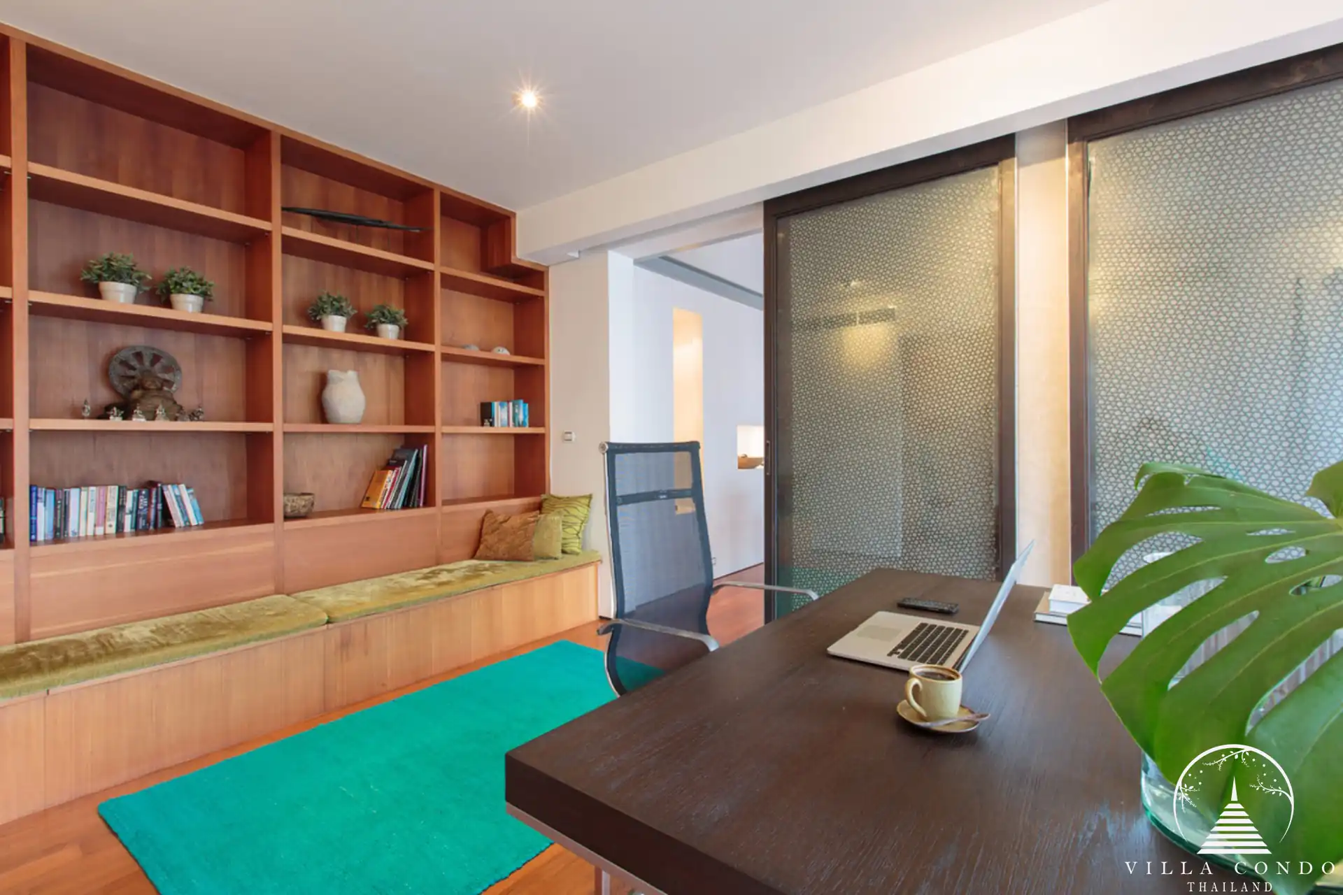 Villa Hale Malia Kamala Private Office with Ocean View