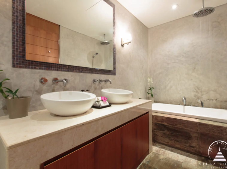 Bathroom at Villa Hale Malia Kamala