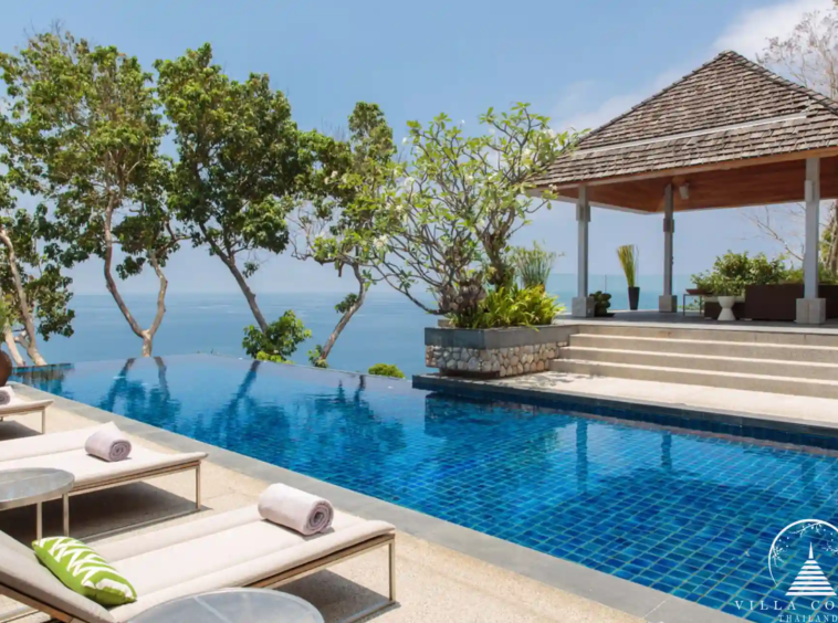 Private pool at Villa Hale Malia Kamala