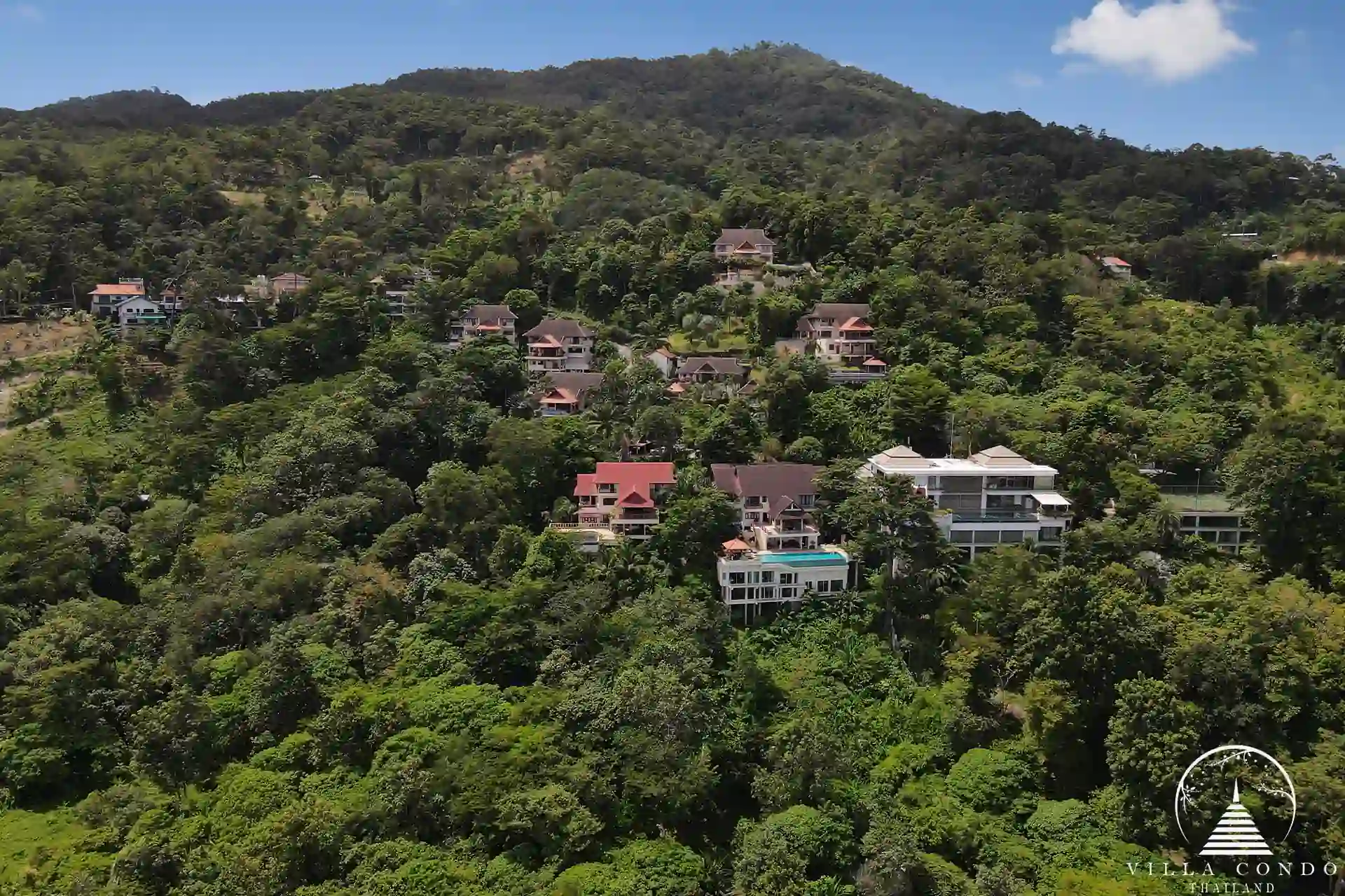 Bird Eye View of Villa Yoosook Patong