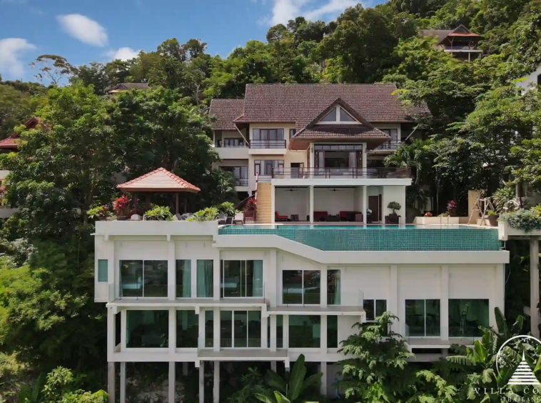 Villa Yoosook Patong Exterior with Sea and City Views