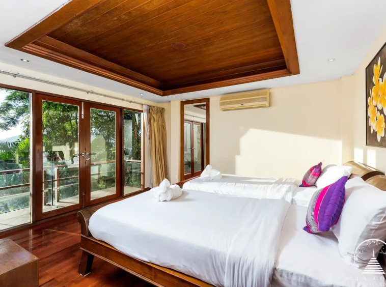 Luxurious Master Bedroom at Villa Yoosook Patong