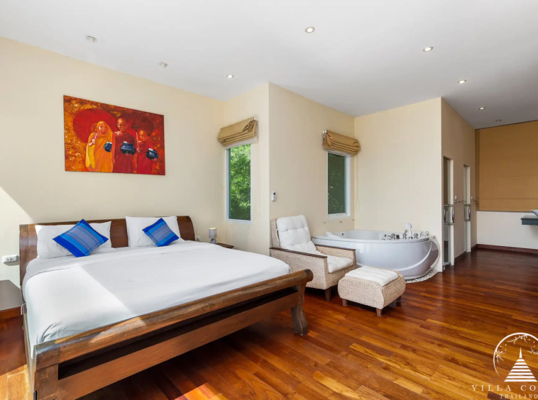 Luxurious Bedroom in Villa Yoosook Patong
