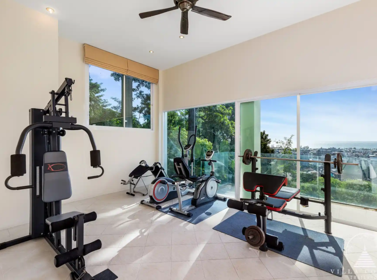 Private Fitness Room at Villa Yoosook Patong