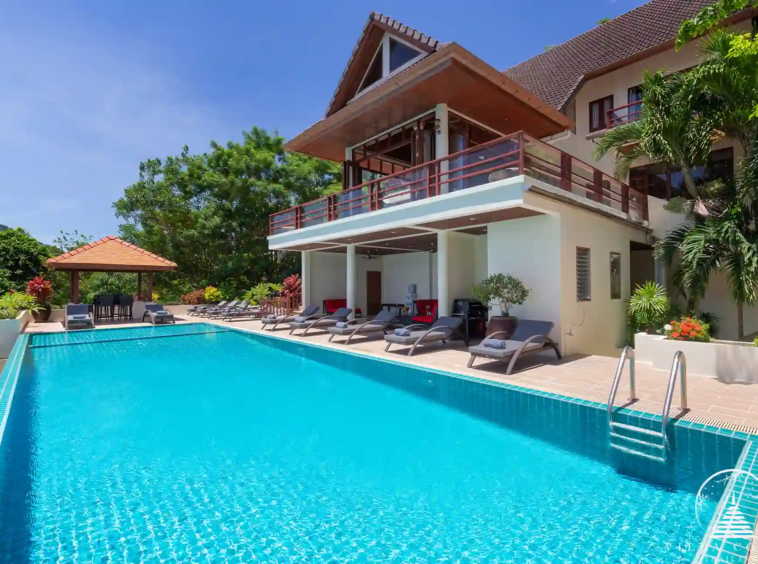 Villa Yoosook Patong Exterior with Sea and City Views