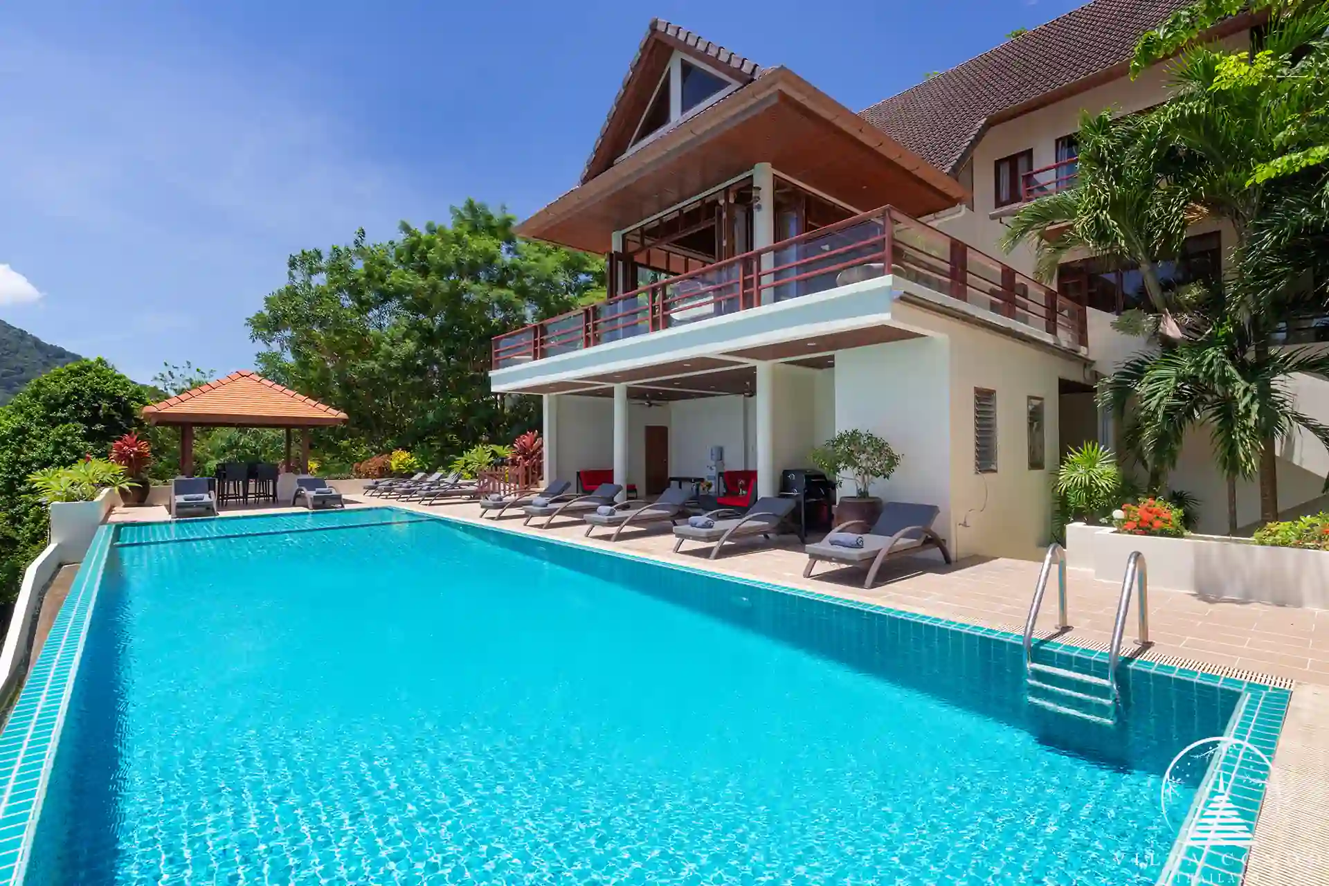 Villa Yoosook Patong Exterior with Sea and City Views