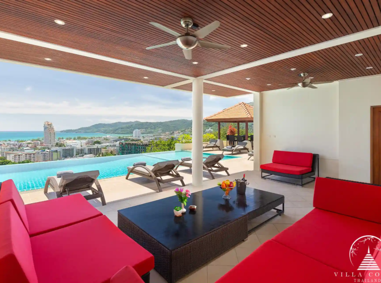 Spacious Outdoor Area at Villa Yoosook Patong