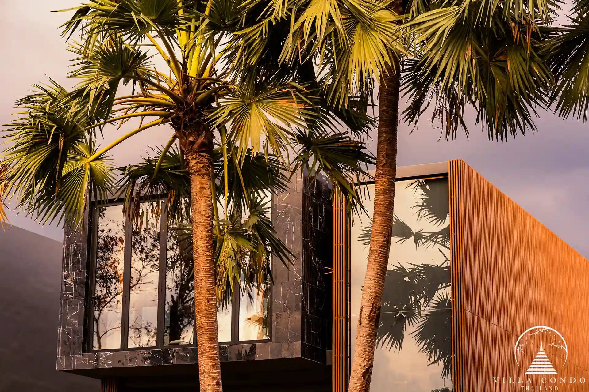 Serene garden area at The Victory villas in Thalang, Phuket