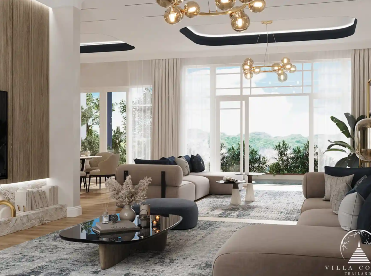 Interior view of Above Element Villa