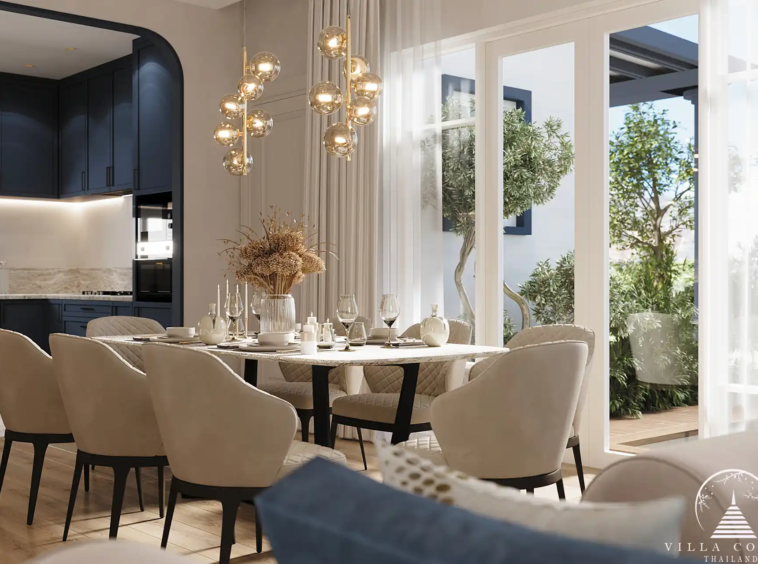 Dining area in Above Element Villa
