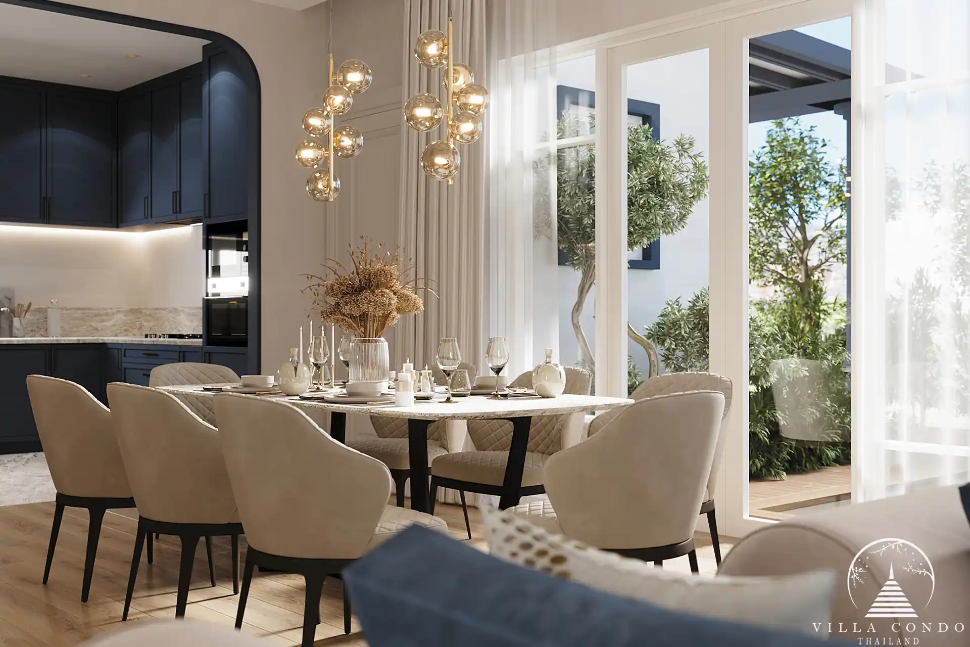 Dining area in Above Element Villa