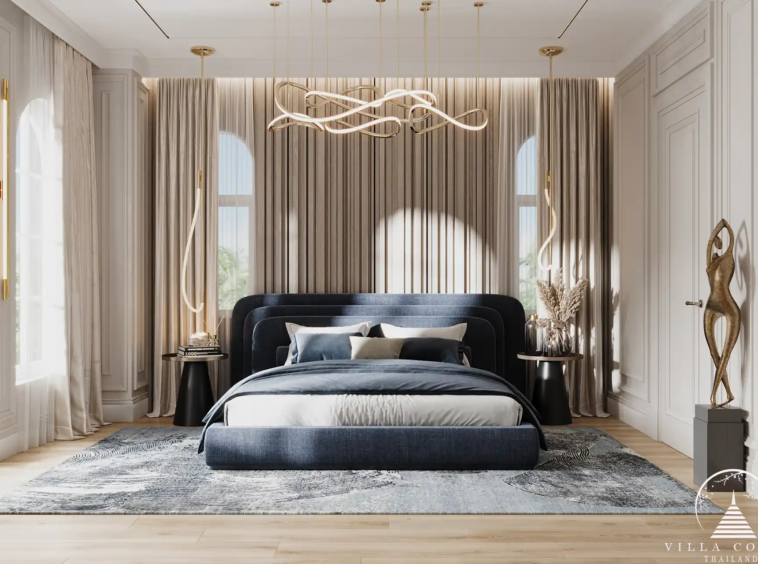 Master bedroom in Above Element Villa