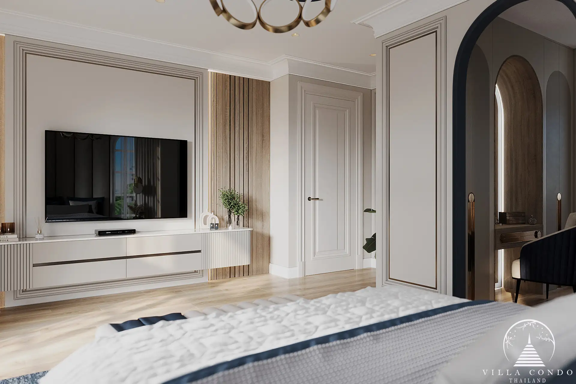 Interior view of Above Element Villa