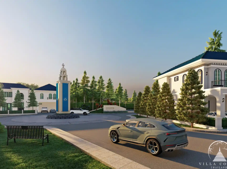 Entrance of Above Element Villa