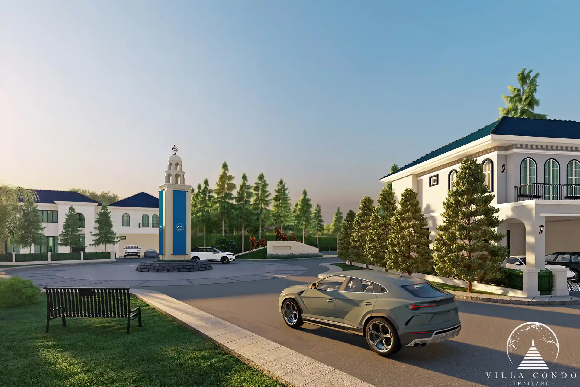Entrance of Above Element Villa