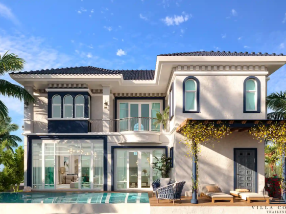 Back view of Above Element Villa