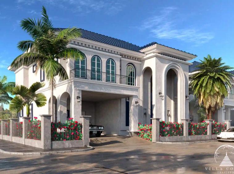 Exterior view of Above Element Villa