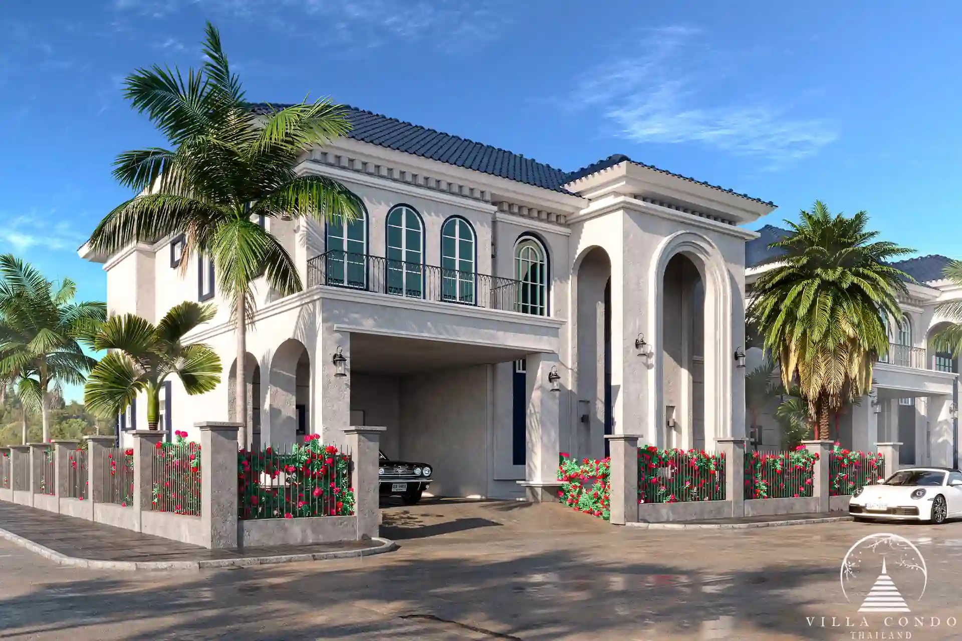 Exterior view of Above Element Villa